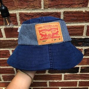 Handmade Levi’s denim bucket hat